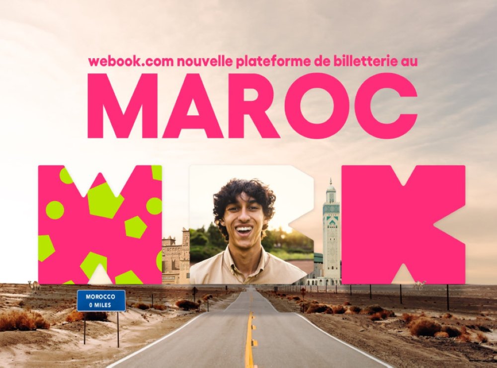 La billetterie en ligne Webook s'implante au Maroc