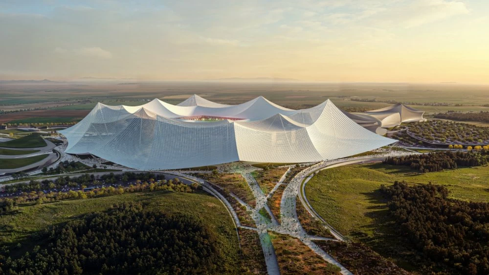 Le futur Grand stade de Casablanca 