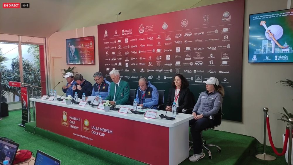 Golf : les détails de la 49e édition du Trophée Hassan II et de la 28e édition de la Coupe Lalla Meryem dévoilés