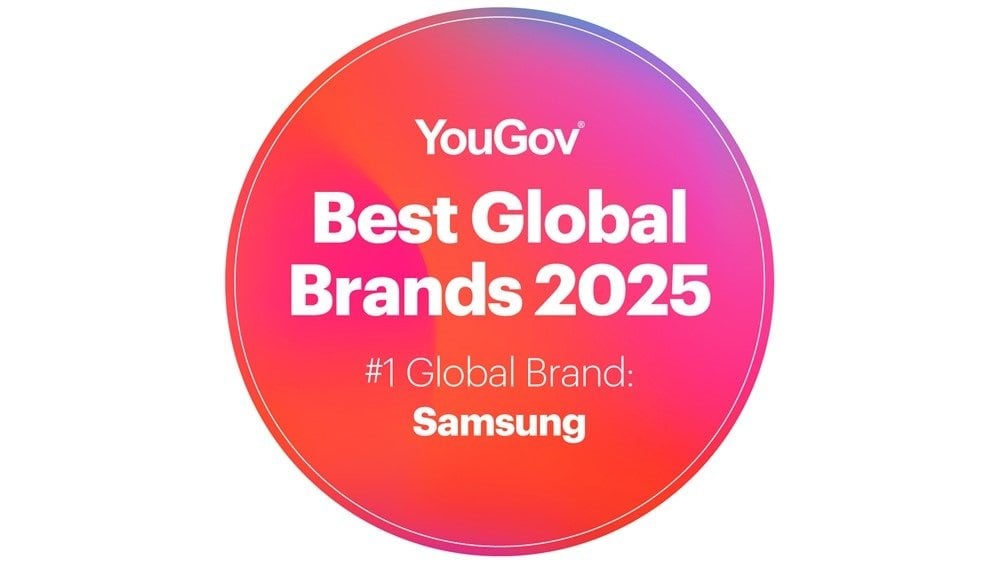 Samsung, meilleure marque mondiale en 2025 (classement YouGov)