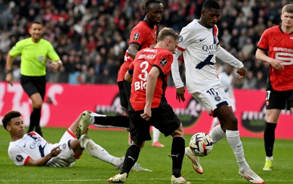 Ligue 1 : large succès du PSG à Rennes (1-4)