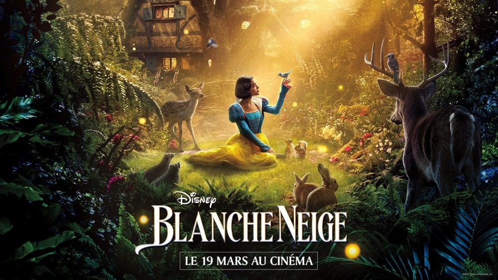 Blanche-Neige, revisité en live-action, dans les salles de cinéma à partir du 19 mars 