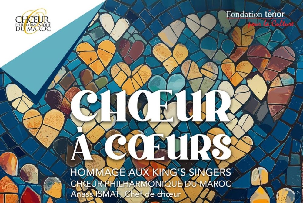 «Chœur à Cœurs» : le Chœur philharmonique du Maroc rend hommage aux King's Singers
