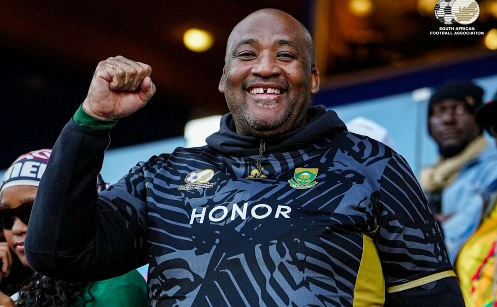 Le ministre sud-africain des Sports, Gayton McKenzie, présent au stade de Marrakech