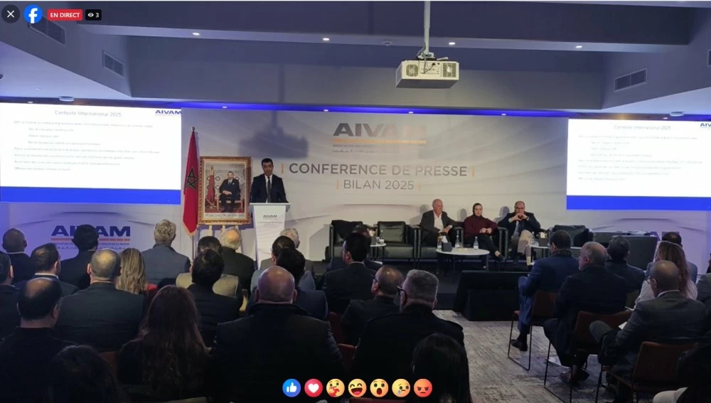 En direct : l’AIVAM dévoile le bilan des ventes de voitures neuves au Maroc en 2025