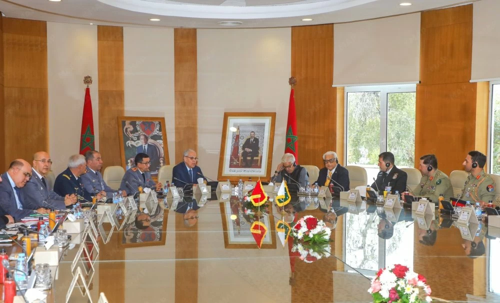 Loudyi reçoit le ministre fédéral de la Défense du Pakistan