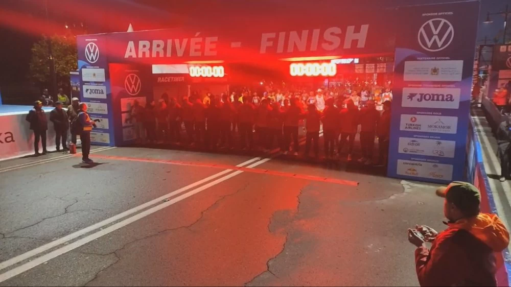 En direct : c'est parti pour la 36e édition du Marathon international de Marrakech