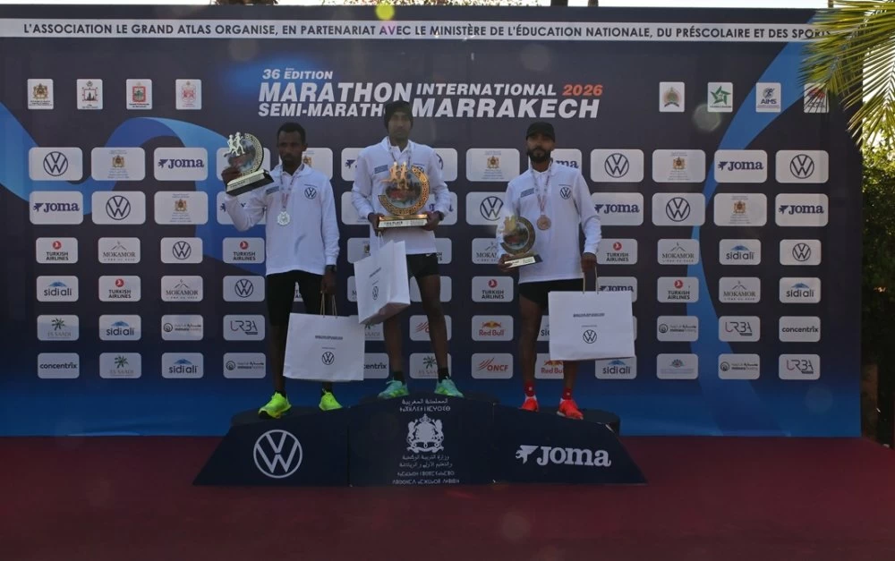 Marathon international de Marrakech : plus de 15.000 coureurs réunis pour la 36e édition