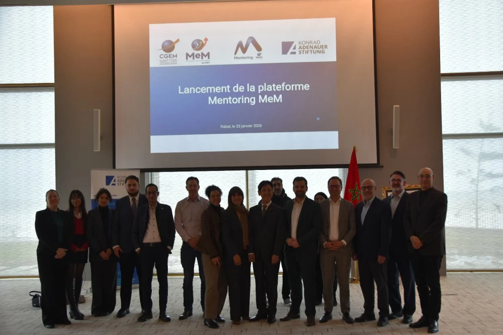 La CGEM et Konrad-Adenauer-Stiftung lancent la plateforme "Mentoring MeM" pour les startups
