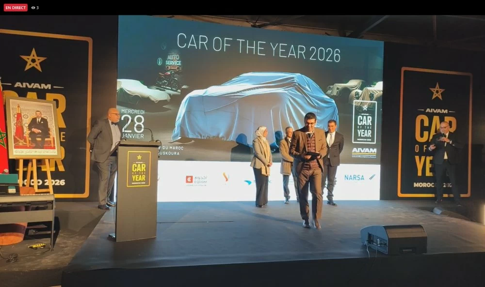 En direct : découvrez la voiture de l’année 2026 au Maroc - COTY Morocco