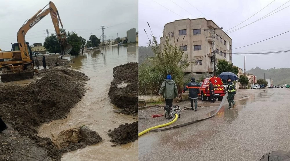 Fortes pluies à Taounate : évacuations et interventions d’urgence