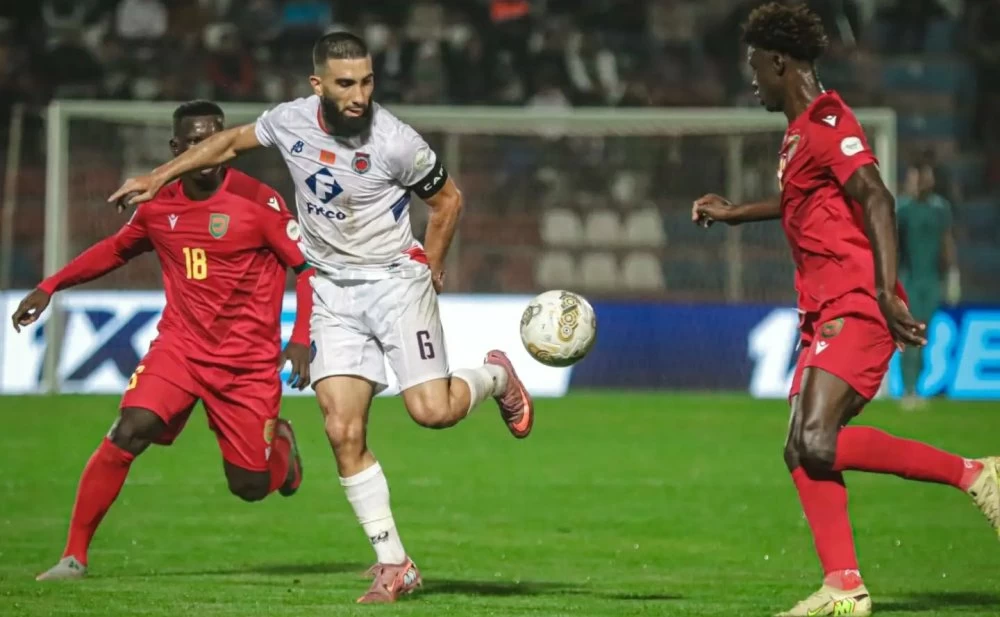 Auteur d'un doublé, Sofiane El Moueden est le véritable héro du match face à Djoliba.