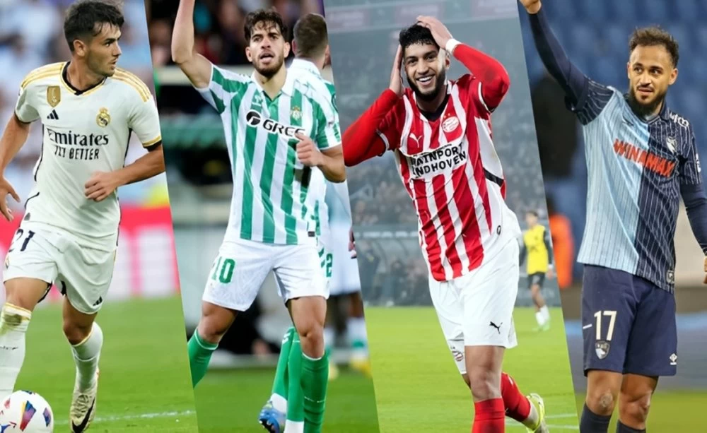 Lions de l'Atlas : Brahim, Saibari, Ezzalzouli et Boufal décisifs en Europe