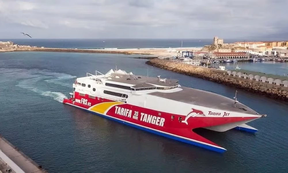 Suspension du trafic maritime entre Tarifa et Tanger en raison du mauvais temps