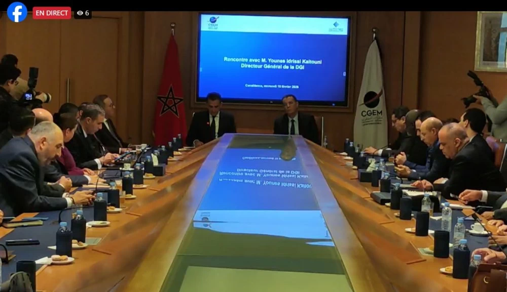 En direct : la CGEM reçoit le DG de la Direction Générale des Impôts