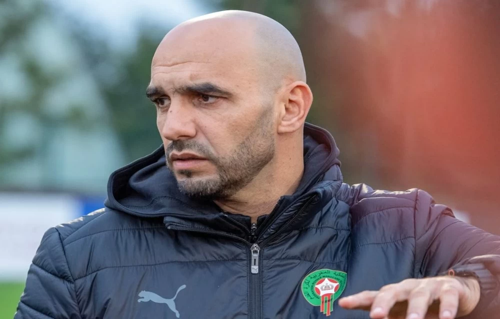 Walid Regragui. Ph. FRMF