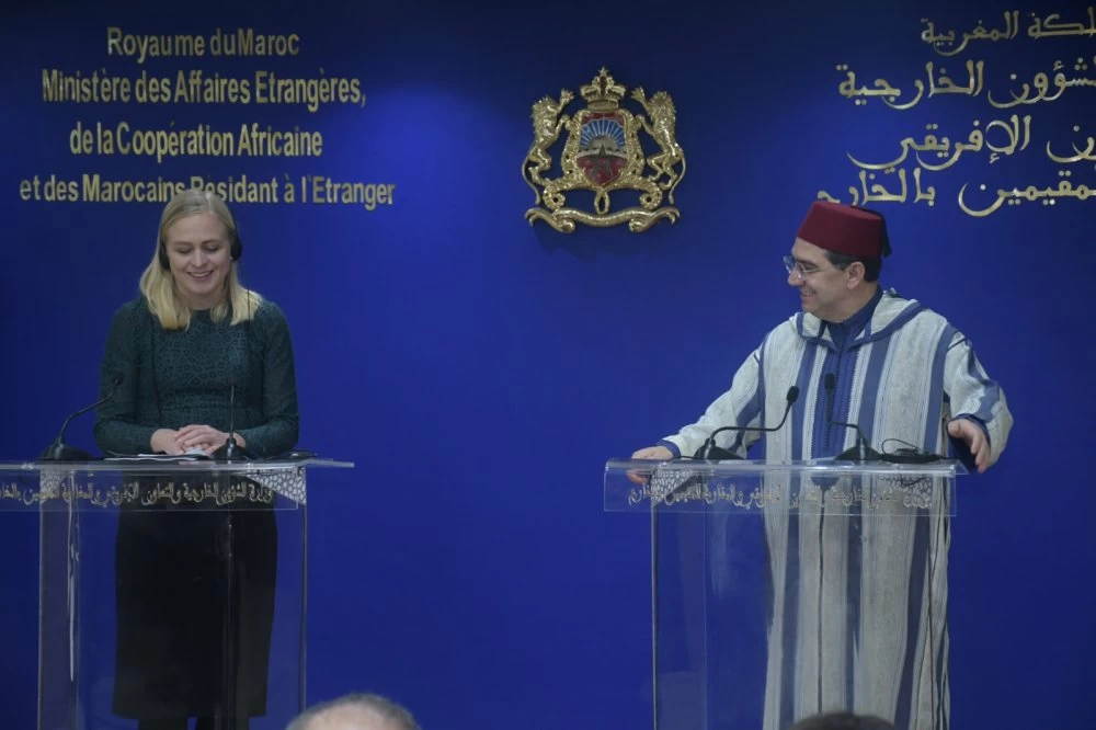 Rencontre, à Rabat, entre Nasser Bourita et la ministre finlandaise des Affaires étrangères, Elina Valtonen