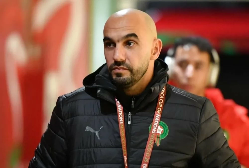 Walid Regragui. Ph Seddik