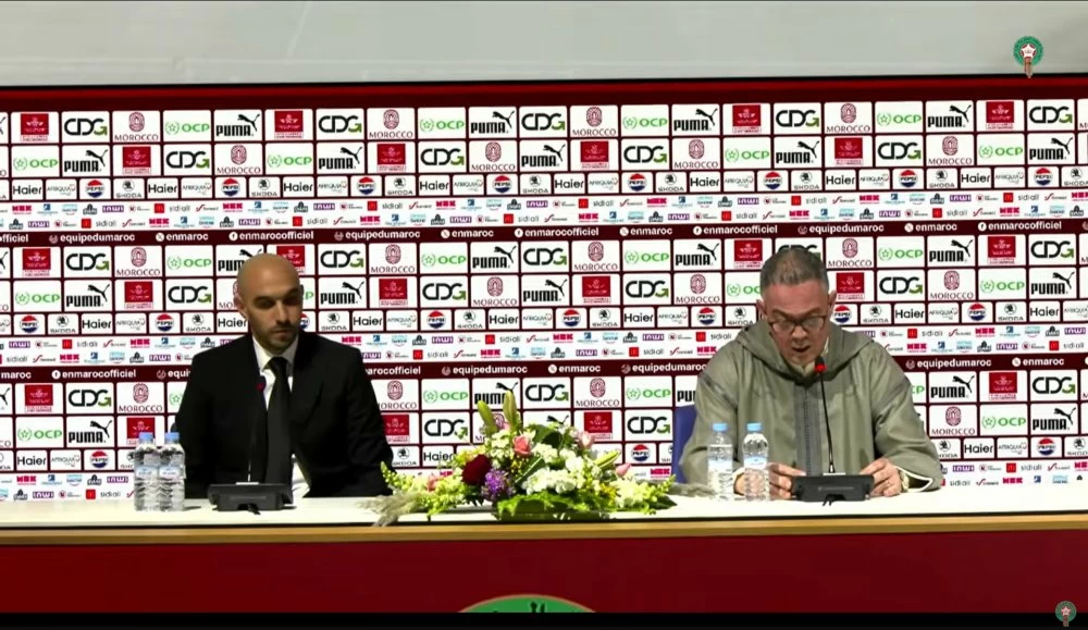 En direct : cérémonie d’hommage à Walid Regragui et de présentation du nouveau sélectionneur national