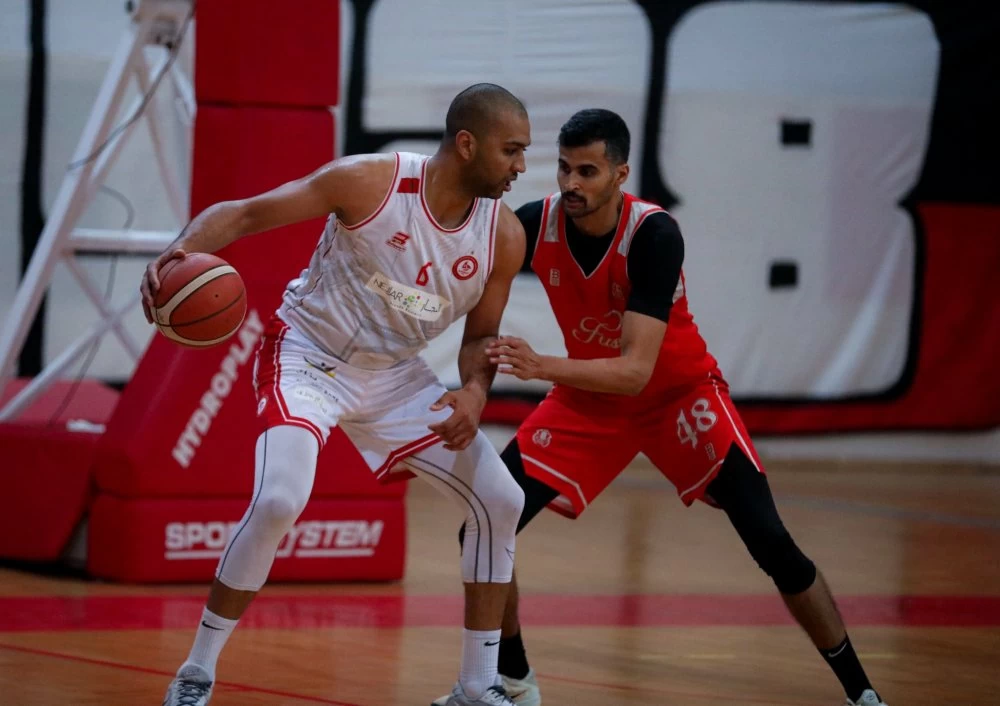 Phase de jeu du choc AS Salé-FUS. Ph. FRMBB