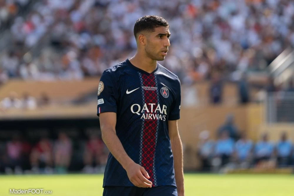 Ligue 1 : le PSG privé de Hakimi face à Nice