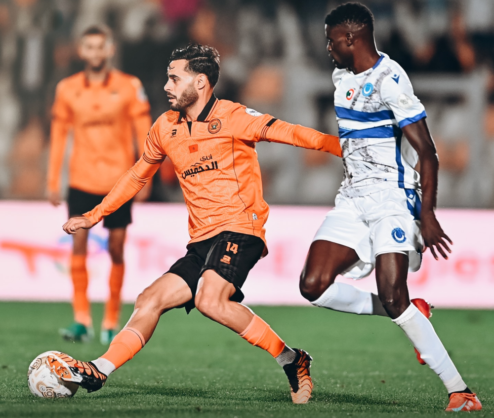 فاز نهضة بركان على الهلال السوداني  بنتيجة 1-0.