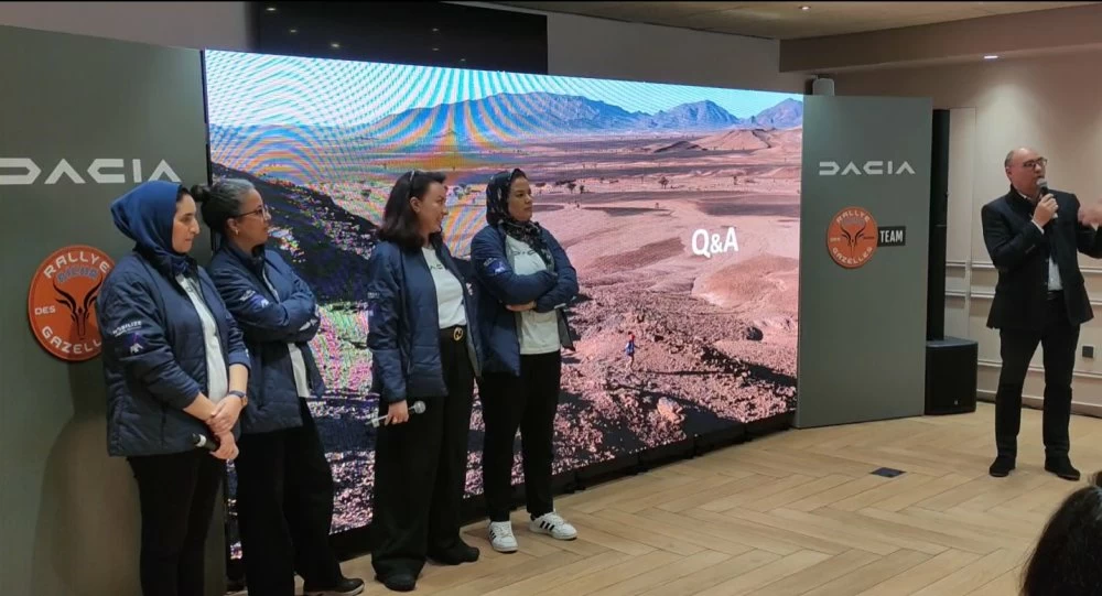 En direct du Meet The Dacia Teams Rallye Aicha des Gazelles du Maroc 2026