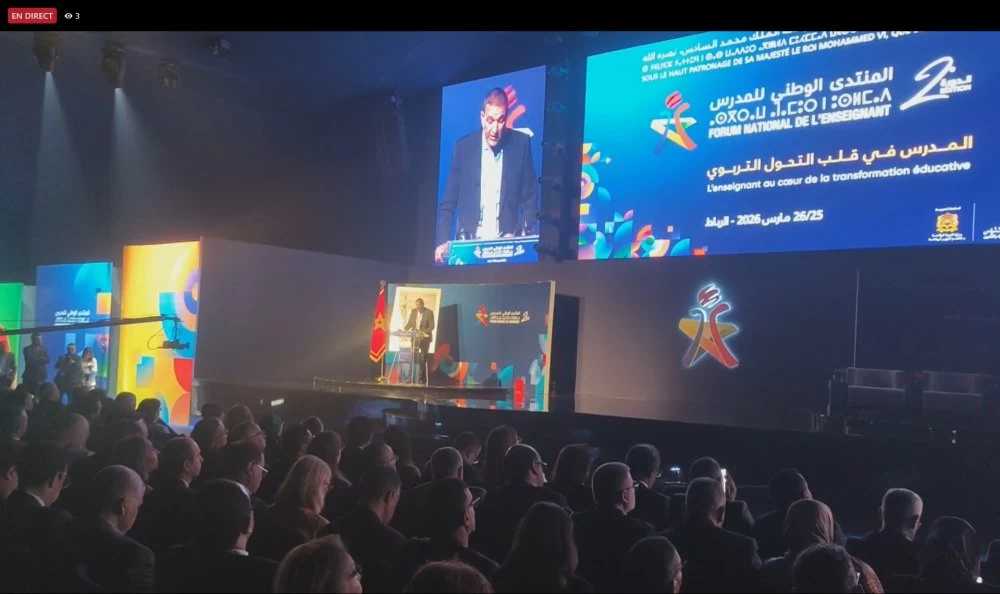 En direct : deuxième édition du forum national de l'enseignant