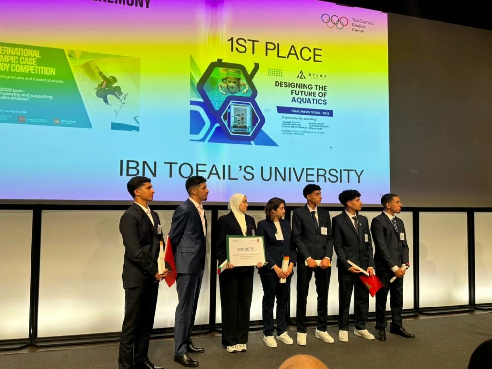 Concours international d’études de cas olympiques : Les étudiants de l’Université Ibn Tofaïl remportent la 5e édition