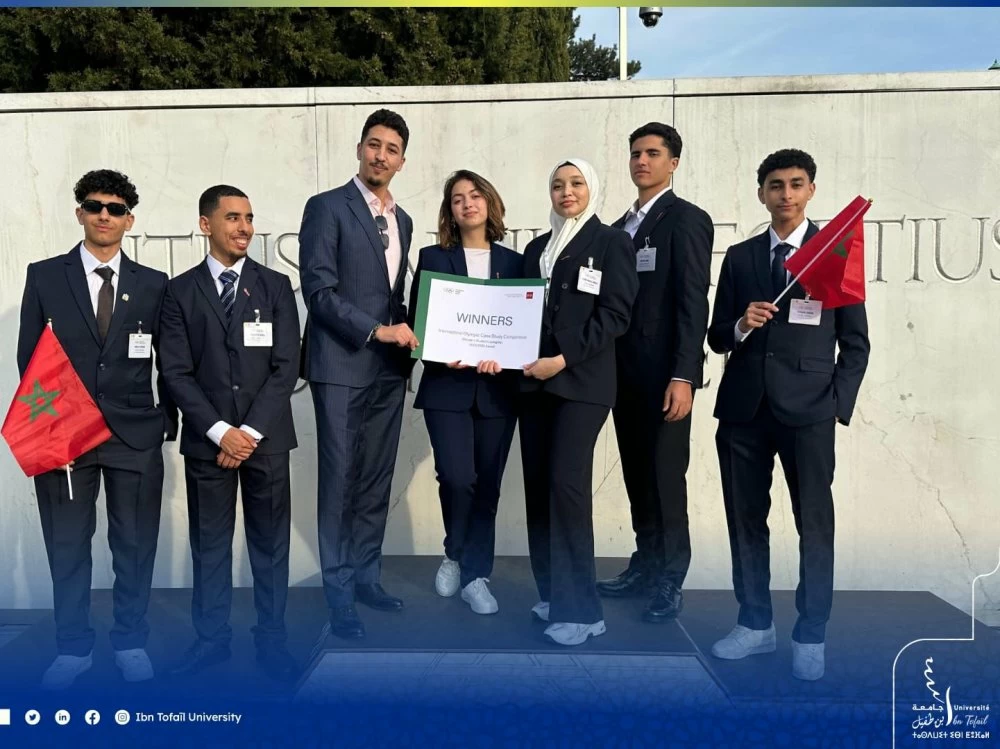 Concours international d’études de cas olympiques : Les étudiants de l’Université Ibn Tofaïl remportent la 5e édition