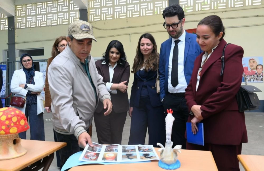 Epson Maroc encourage la créativité autour du recyclage à Aïn Chock