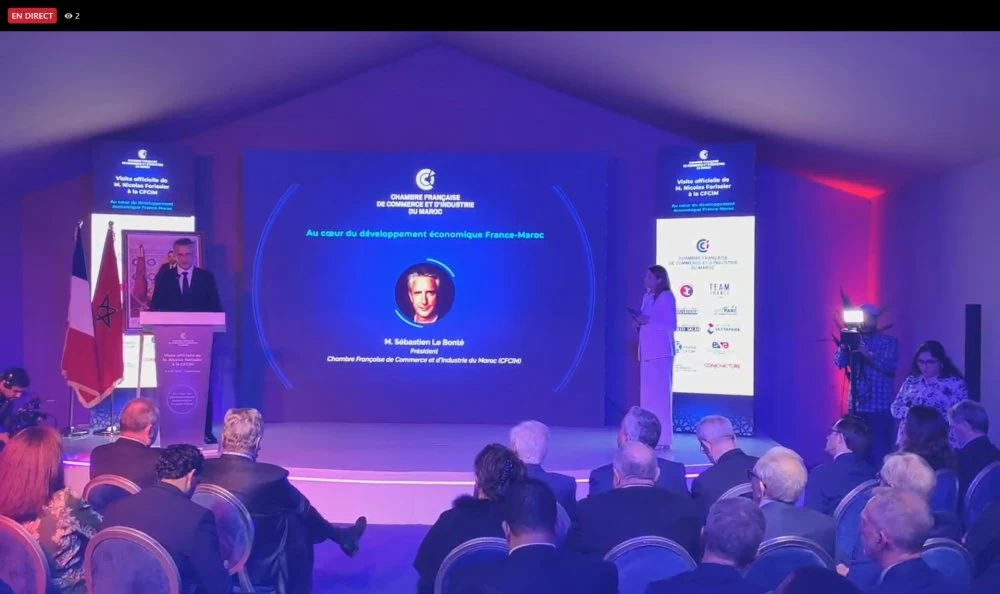 En direct. Nicolas Forissier à la rencontre des investisseurs français à la CFCIM