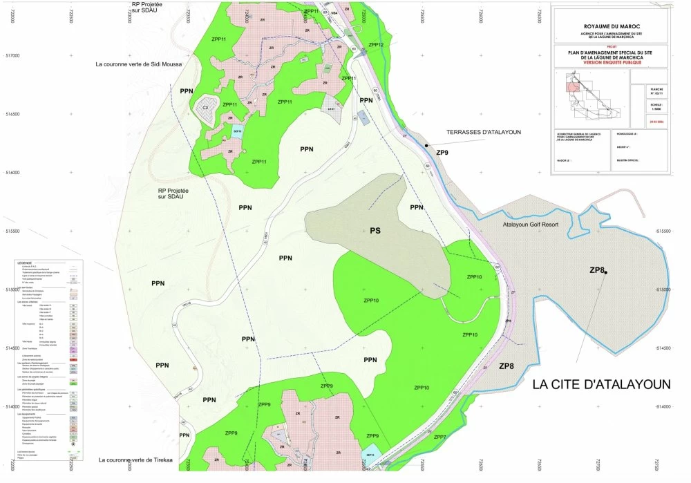 Marchica : un plan d’aménagement soumis à enquête publique pour encadrer le développement de la lagune