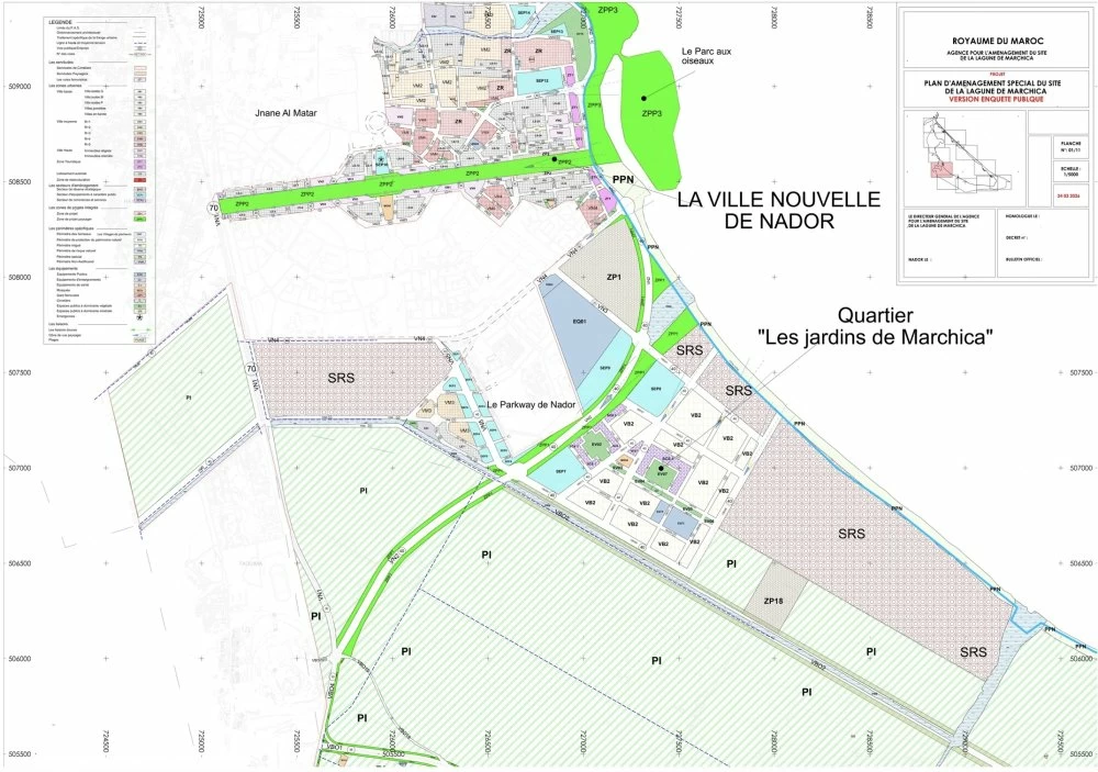 Marchica : un plan d’aménagement soumis à enquête publique pour encadrer le développement de la lagune