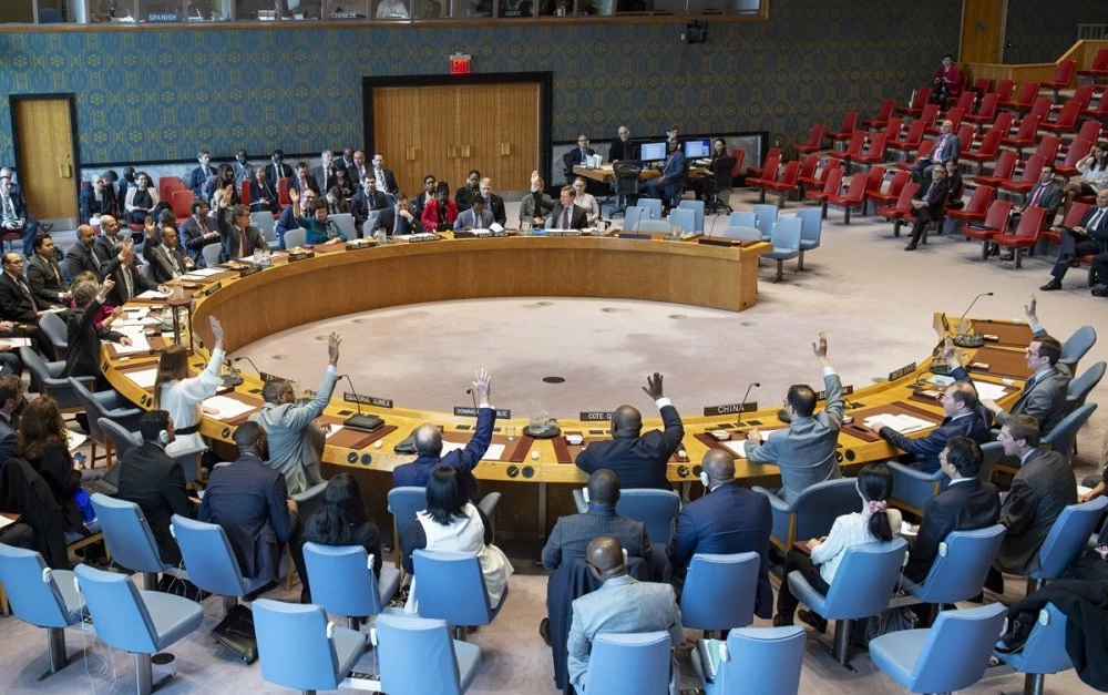 

VOTING
13-0-2
Russia and Africa Abstained