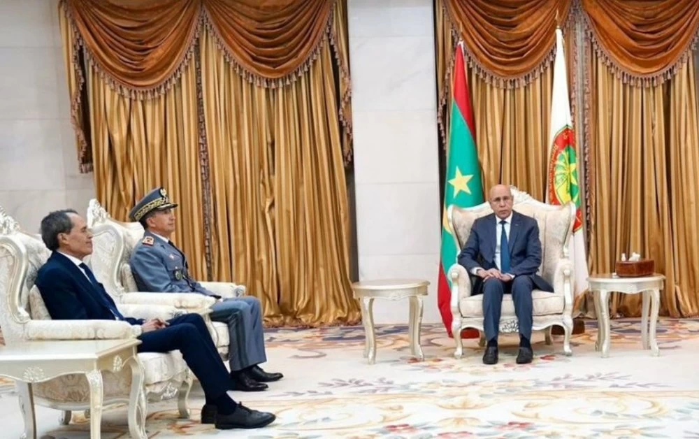 Une délégation conduite par l’Inspecteur Général des FAR effectue une visite de travail en Mauritanie