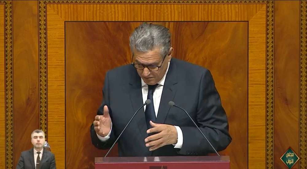 Akhannouch présente le bilan du gouvernement au Parlement