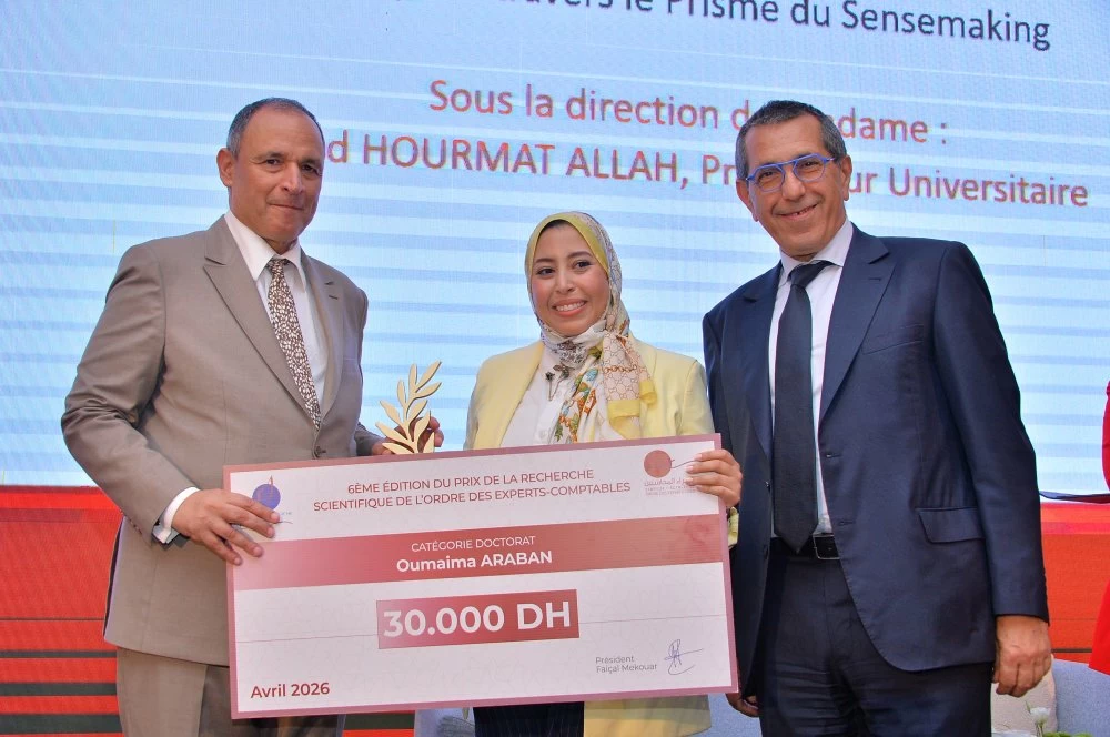 L’Ordre des Experts-Comptables célèbre les lauréats de son 6e Prix de la Recherche