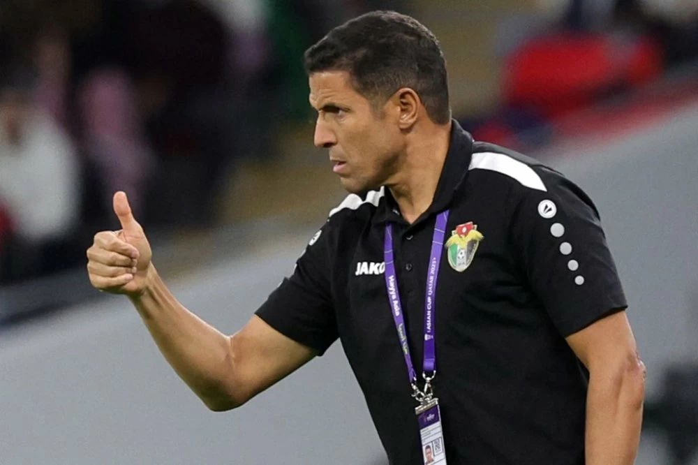 Houcine Ammouta lors de son passage en Jordanie.