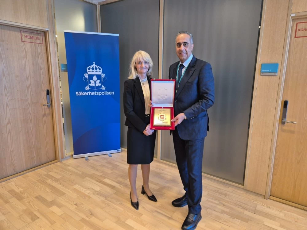 Hammouchi effectue une visite de travail en Suède