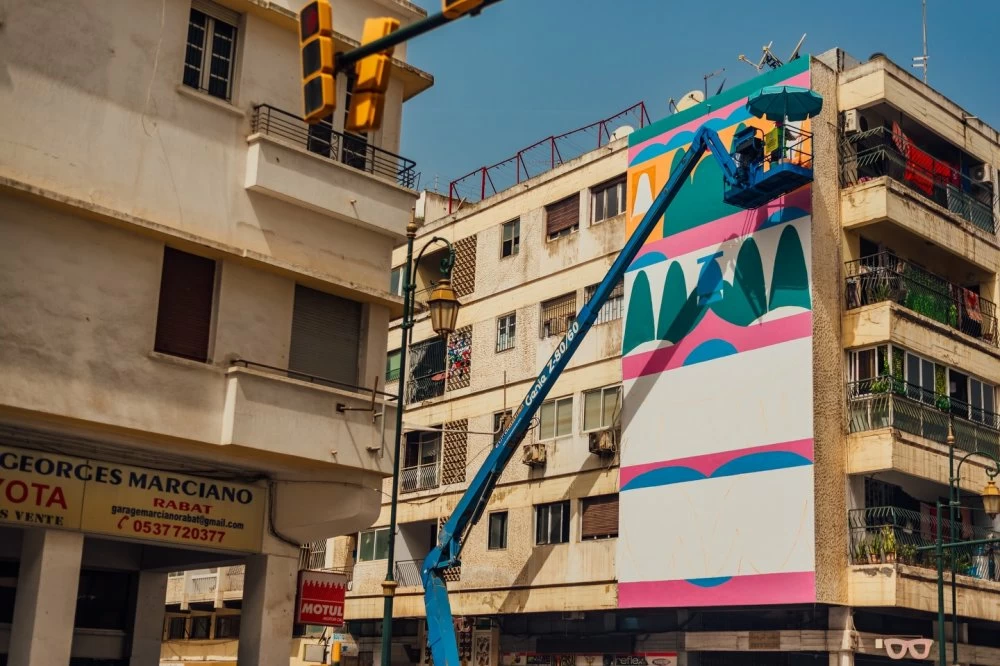 Jidar – Rabat Street Art Festival : Quand le béton se met à raconter des histoires