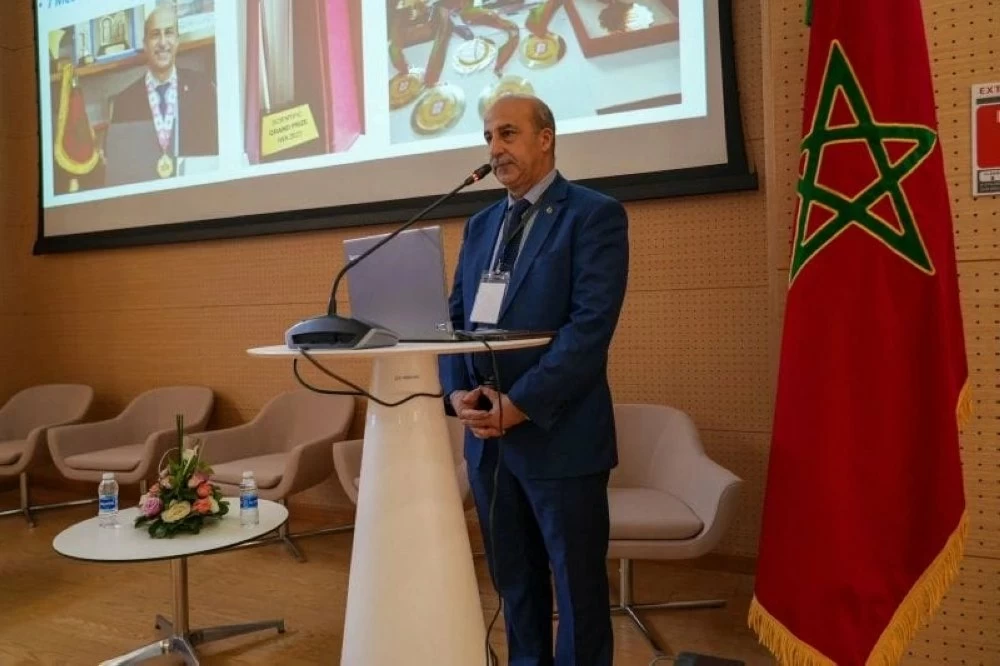  Hassan Ammor, professeur à l’École Mohammadia d’Ingénieurs, président de la JNITI et inventeur