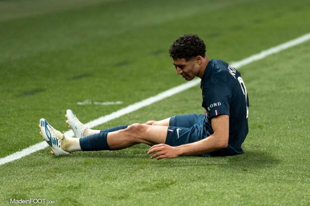 Ligue des Champions : Hakimi forfait pour la demi-finale retour PSG-Bayern Munich