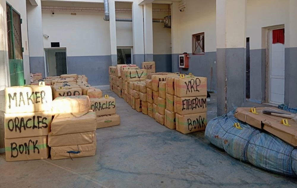 Laâyoune : Avortement d'une tentative de trafic de plus de 8 tonnes de chira