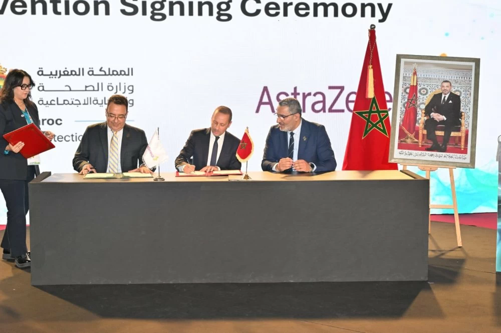Réforme de la santé : signature d'un accord stratégique entre le Maroc et AstraZeneca