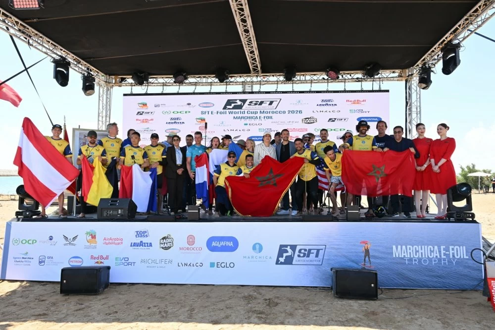 Marchica E-Foil Trophy : coup d’envoi spectaculaire de la première édition à Nador