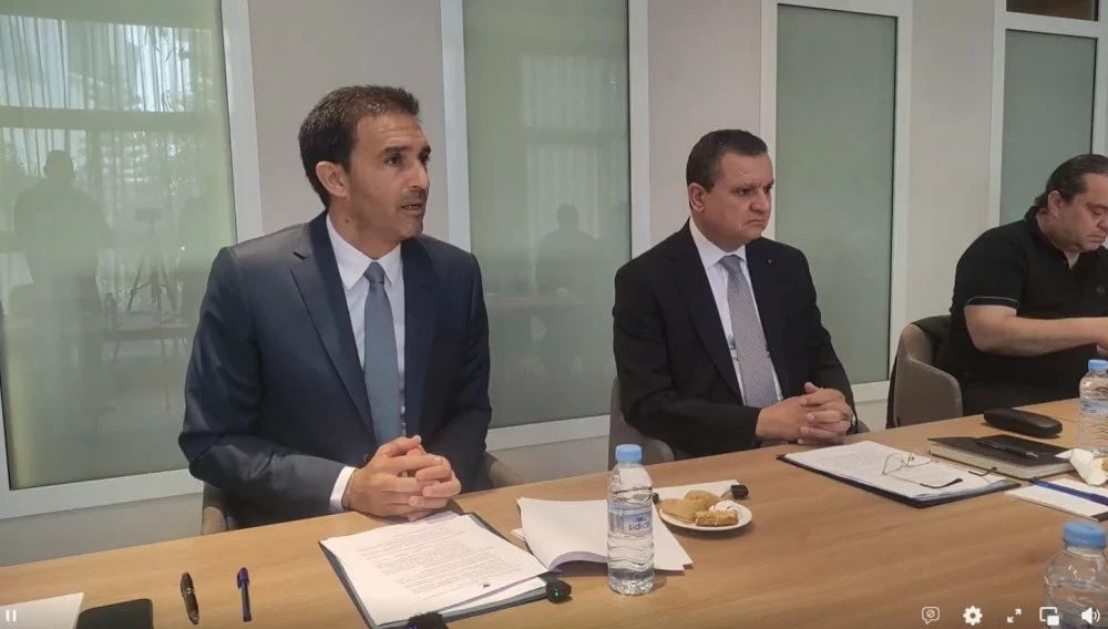 En direct. Point de presse de Mehdi TAZI et Mohamed BACHIRI, binôme candidat à la Présidence de la CGEM