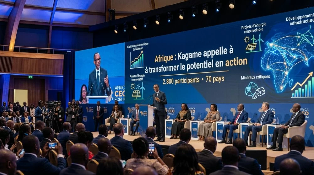 Ouverture de l'Africa CEO Forum 2026 avec la participation du Maroc