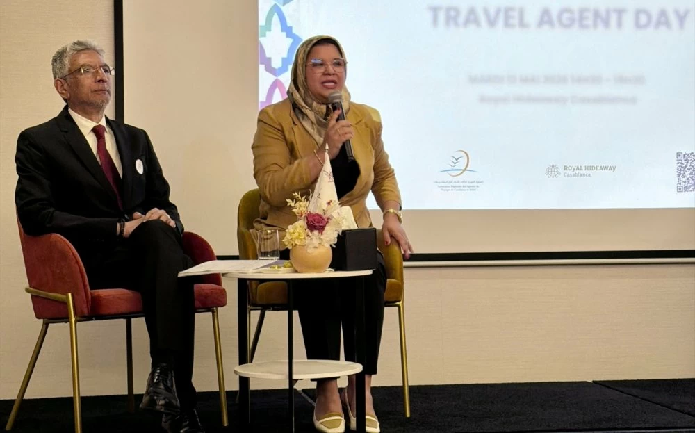Abderrahim Soukkani, président de l’ARAVCS et Fatima Bouabd, déléguée régionale du Tourisme. Ph.DR