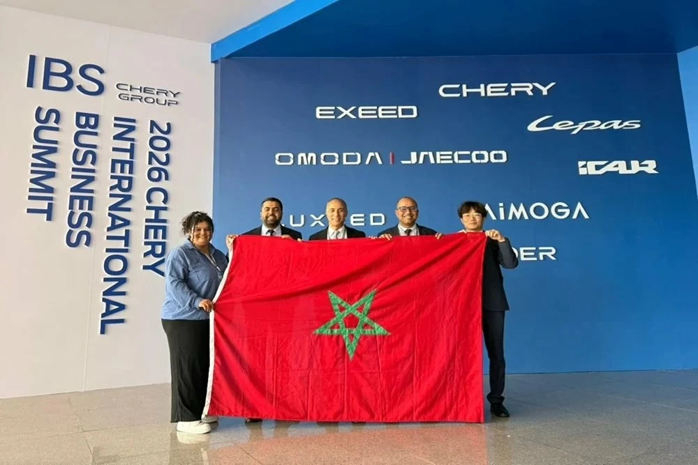L’équipe de Chery Maroc récompensée en Chine lors d’Auto China 2026 pour ses performances sur le marché marocain.